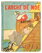 FATHER NOAH'S ARK FRENCH HATCHETTE HARDCOVER BOOK.