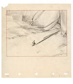 "DUMBO" ORIGINAL STORYBOARD ART FEATURING TIMOTHY MOUSE.