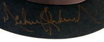 MICHAEL JACKSON PERSONALLY OWNED AND SIGNED FEDORA HAT.