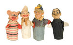 EARLY AND RARE BEANY & CECIL CHARACTER PUPPETS.