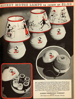 RARE  "MICKEY MOUSE MERCHANDISE" RETAILER'S CATALOGUE FROM 1935.