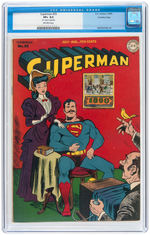 "SUPERMAN" #35 JULY-AUGUST 1945 CGC 8.5 VF+.