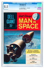 DELL GIANT #21 AND #27 FILE COPIES CGC LOT OF TWO.