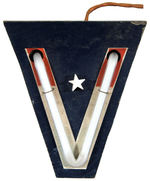 WWII “V” VICTORY NEON LIGHT.