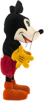 STEIFF "MICKEY MOUSE" DOLL WITH BUTTON/TAGS.