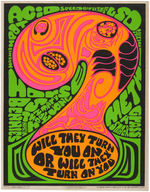 NATIONAL INSTITUTE OF MENTAL HEALTH PSYCHEDELIC ANTI-DRUGS POSTER.