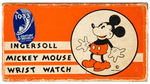 “INGERSOLL MICKEY MOUSE WRIST WATCH” FIRST VERSION IN 1933 CHICAGO EXPOSITION BOX.