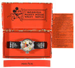 “INGERSOLL MICKEY MOUSE WRIST WATCH” BOXED VERSION FROM FALL 1934.