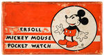 “INGERSOLL MICKEY MOUSE POCKET WATCH” IN FIRST VERSION BOX.
