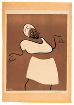 “A BOOK OF CARICATURES BY FRUEH” PERSONALLY OWNED, SIGNED PRINT PORTFOLIO.
