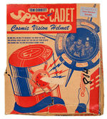 "OFFICIAL TOM CORBETT SPACE CADET COSMIC VISION HELMET" BOXED.