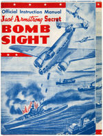 "JACK ARMSTRONG SECRET BOMB SIGHT" COMPLETE BOXED PREMIUM.