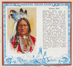 "AMERICAN INDIAN CHIEFS" COMPLETE PREMIUM PICTURE ALBUM.