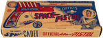 "TOM CORBETT SPACE CADET OFFICIAL SPACE PISTOL" BOXED MARX CLICKER GUN.