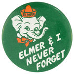 FIRST SEEN “ELMER” ELEPHANT BUTTON ALTHOUGH NO DISNEY COPYRIGHT.