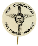 “THE CONQUERER” RARE LINDY BUTTON FROM THE HAKE COLLECTION.