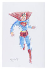 SUPERMAN ORIGINAL GREG HILDEBRANDT SPECIALTY ART.