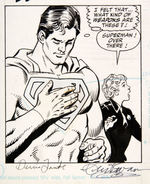 "SUPERMAN" #48 COMPLETE ORIGINAL STORY ART BY CURT SWAN & DENNIS JANKE.