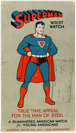 "SUPERMAN" BOXED WRIST WATCH.