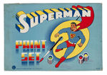 "SUPERMAN PAINT SET" LARGE & IMPRESSIVE BOXED SET.