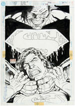 "ACTION COMICS" #713 ORIGINAL COVER ART.