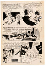 SHELDON MOLDOFF/JOE GIELLA “DETECTIVE” # 354 BATMAN ORIGINAL ART PAGE.