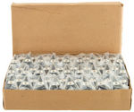 “BAZOOKA BUBBLE GUM” COMPLETE FULL BOX OF 50 METAL CLIPS.