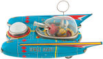 "BATTERY-OPERATED SPACE SCOUT S-17" BOXED TOY.