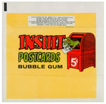 GIANT SIZE FUNNY VALENTINES/INSULT POSTCARDS TOPPS GUM CARD LOT.