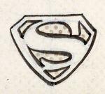 "SUPERMAN" ORIGINAL DAILY STRIP ART SIGNED BY JOE SHUSTER.