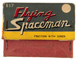 SUPERMAN "FLYING SPACEMAN" BOXED FRICTION TOY.