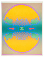 PETER MAX “THE CONTEMPORARIES” 1967 NYC GALLERY POSTER.