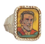 SUPERMAN SET OF SIX DIFFERENT 1960s FLICKER RINGS.