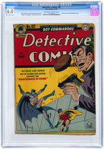 "DETECTIVE COMICS" #82 DECEMBER 1943 CGC 6.0 FINE.