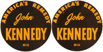 JFK 1960/1961 BUTTONS/STICKERS/MEDALS/MATCHES.