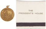 JFK 1960/1961 BUTTONS/STICKERS/MEDALS/MATCHES.