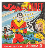 “TOM CORBETT SPACE CADET” COMPLETE BREAD END LABEL ALBUM #2.