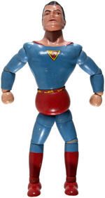 SUPERMAN WOOD & COMPOSITION JOINTED IDEAL DOLL.