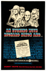 "GORE VIDAL'S AN EVENING WITH RICHARD NIXON AND ..." THEATER SIGN.
