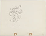 "MICKEY MOUSE" ORIGINAL PRODUCTION DRAWINGS PRESENTATION BOOK PRESENTED TO MAURICE SENDAK BY DISNEY.