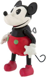 "MICKEY MOUSE WALKER" RARE BOXED CELLULOID TOY.