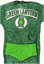 "GREEN LANTERN" RARE BOXED 1961 COSTUME WITH COMIC CREATOR SIGNATURES.