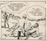 "TIM TYLER'S LUCK" 1933 DAILY COMIC STRIP ORIGINAL ART BY ALEX RAYMOND.