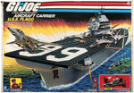 "G.I. JOE - AIRCRAFT CARRIER U.S.S. FLAGG" COMPLETE & BOXED VEHICLE/PLAYSET.