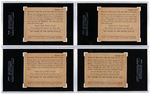 "MICKEY MOUSE WITH THE MOVIE STARS" COMPLETE SET SGC-GRADED (MAURICE SENDAK COLLECTION).