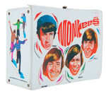 "THE MONKEES" VINYL LUNCH BOX WITH THERMOS VARIETY PAIR.