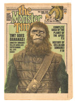 "THE MONSTER TIMES" MAGAZINE LOT.
