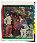 THE JACKSON 5 COLOR TRANSPARENCIES FOR EARLY 1970s CONCERT PROGRAM.