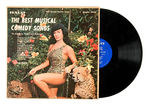 BETTIE PAGE "THE BEST MUSICAL COMEDY SONGS" RECORD.