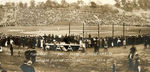 “FINAL GAME WHITE AUTOS VS JOHNSTOWN  PA” 1915 FRAMED PANORAMIC PHOTO.